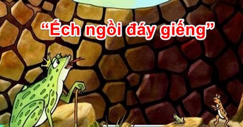 Ếch ngồi đáy giếng